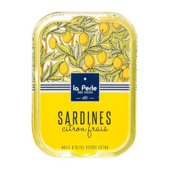 Sardines Olive Citron - La Perle de Dieux